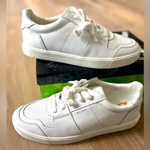 Sam Edelman Edie White Leather Sneakers - size 11 NWT